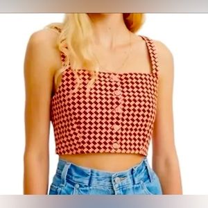 NWT Levi’s Nadia Cropped Top